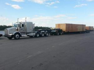 Multi-axle load hauled by ACE Heavy Haul